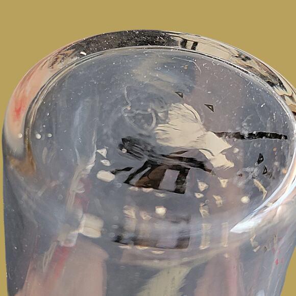 Vintage MCM 1960s Federal Glass "Party Time" High Ball Glasses, Set of Two - Picture 4 of 5